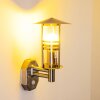Forli wall light stainless steel, 1-light source, Motion sensor