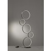 Floor Lamp Trio Leuchten RONDO LED black, 1-light source