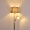 GUNSTOCK Floor Lamp matt nickel, 2-light sources