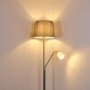 GUNSTOCK Floor Lamp matt nickel, 2-light sources