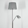 GUNSTOCK Floor Lamp matt nickel, 2-light sources