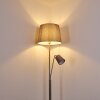 GUNSTOCK Floor Lamp matt nickel, 2-light sources