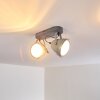 Butikon Ceiling Light grey, 2-light sources