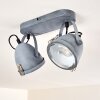 Butikon Ceiling Light grey, 2-light sources