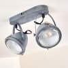 Butikon Ceiling Light grey, 2-light sources