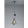 Trio-Leuchten Gotham Pendant Light dark brown, silver, 1-light source