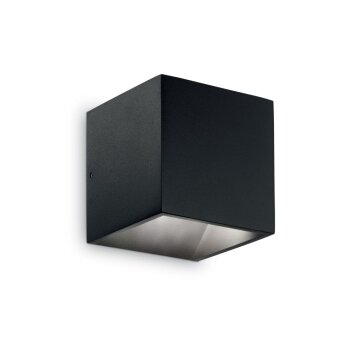 Ideal Lux RUBIK Outdoor Wall Light LED black, 1-light source