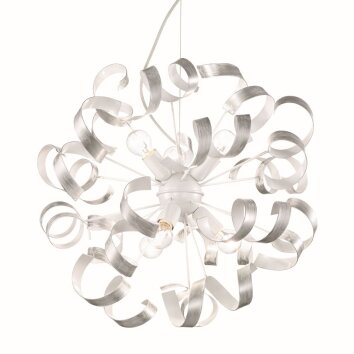 Ideal Lux VORTEX Pendant Light white, 6-light sources