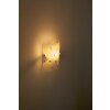 Globo BURGUNDY wall light matt nickel, white, 1-light source