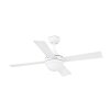 Faro Barcelona MiniIcaria Ceiling Fan with Lighting white, 2-light sources