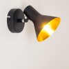 Mavas Wall Light black, 1-light source