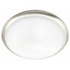 Brilliant TUNIS Wall and Ceiling Light stainless steel, 1-light source