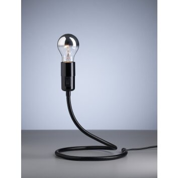 Tecnolumen Lightworm Table lamp black, 1-light source