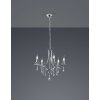 chandelier Trio Leuchten LUCERNA chrome, 5-light sources