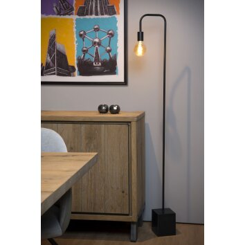 Lucide LORIN Floor Lamp black, 1-light source
