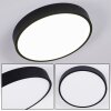 KRAGOS Ceiling Light LED black, white, 1-light source