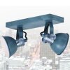 Steinhauer BROOKLY spotlight LED grey, 2-light sources
