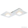Grossmann KARREE Wall Light LED Champagne, 2-light sources