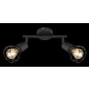 Globo XARA I Spotlight black, 2-light sources