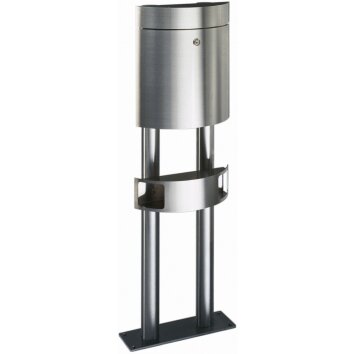 Albert 765 letterbox stand stainless steel