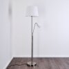 GUNSTOCK Floor Lamp polished nickel, 2-light sources