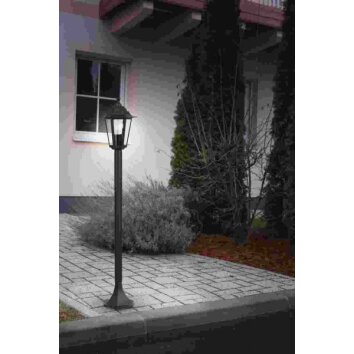 Eglo LATERNA 4 outdoor floor lamp black, 1-light source