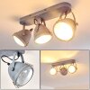 Butikon Ceiling Light grey, 3-light sources