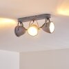 Butikon Ceiling Light grey, 3-light sources