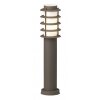 Brilliant MALO Outdoor Bollard Light rust-coloured, 1-light source