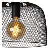 Ceiling Light Lucide MESH black, 1-light source