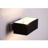 Ideallux BOX AP2 wall light black, 2-light sources