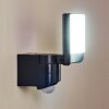 Outdoor Wall Light Larvik LED anthracite, 1-light source, Motion sensor
