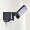 Outdoor Wall Light Larvik LED anthracite, 1-light source, Motion sensor