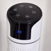 URBINO TOWER standing fan black, white, Remote control