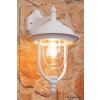 Konstsmide PARMA wall light transparent, clear, white, 1-light source
