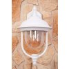 Konstsmide PARMA wall light transparent, clear, white, 1-light source