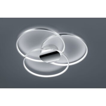 Trio SEDONA Ceiling light LED aluminium, 1-light source