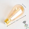 LED Light Bulb Pratoia E27 9 Watt 806 Lumen 2200 - 5500 Kelvin