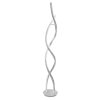 Floor Lamp Globo STANIOS LED chrome, 1-light source, Remote control, Colour changer