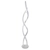Floor Lamp Globo STANIOS LED chrome, 1-light source, Remote control, Colour changer