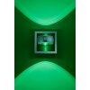 Wall Light Leuchten Direkt Ls-OPTI LED stainless steel, 2-light sources, Remote control, Colour changer