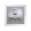 Wall Light Leuchten Direkt Ls-OPTI LED stainless steel, 2-light sources, Remote control, Colour changer
