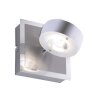 Wall Light Leuchten Direkt Ls-OPTI LED stainless steel, 2-light sources, Remote control, Colour changer