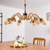 FREETOWN Pendant Light brown, black, 6-light sources