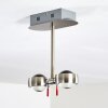 Florenz ceiling light LED matt nickel, 2-light sources