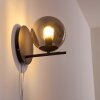 HOGATZA Wall Light black, 1-light source