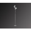 Paul Neuhaus WOMBLE Floor Lamp stainless steel, 6-light sources