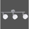 Leuchten-Direkt LOTTA ceiling light silver, 3-light sources