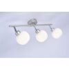 Leuchten-Direkt LOTTA ceiling light silver, 3-light sources