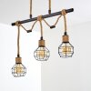 Bangui Pendant Light brown, black, 3-light sources